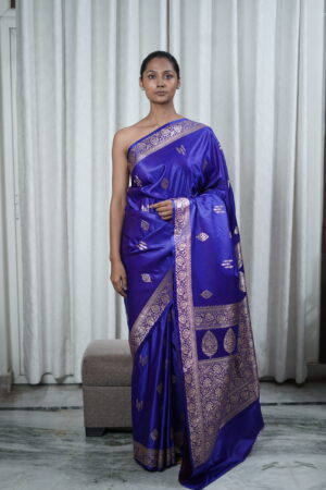 Banarasi Handloom Musru Silk Saree