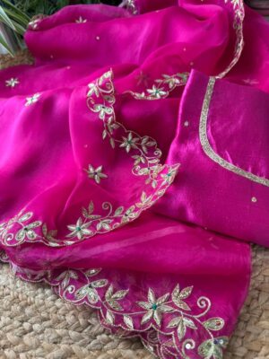 Pure Organza Silk Saree
